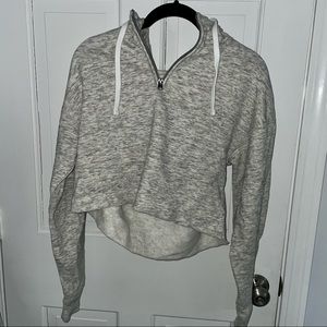 ♡ Hollister Oversized Cropped Hoodie ♡